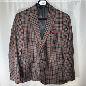 Paul Fredrick sport coat jacket blazer size 46R